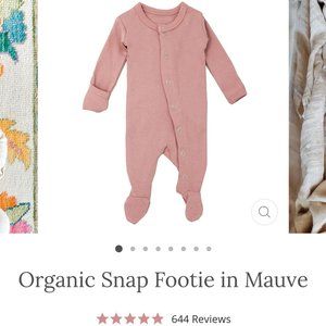New organic onesie